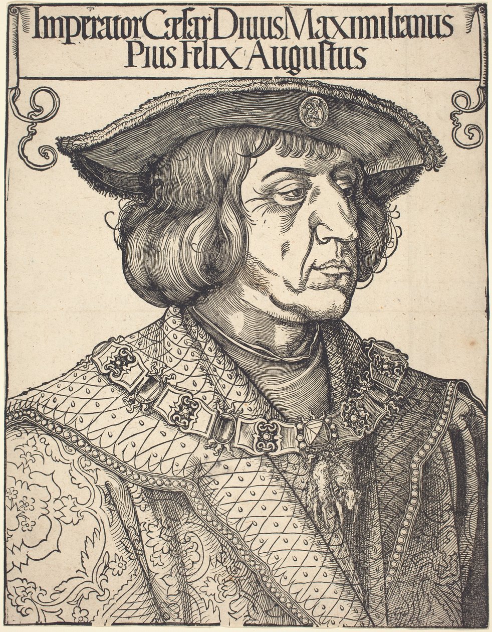 Keisari Maximilian I tekijältä Albrecht Dürer