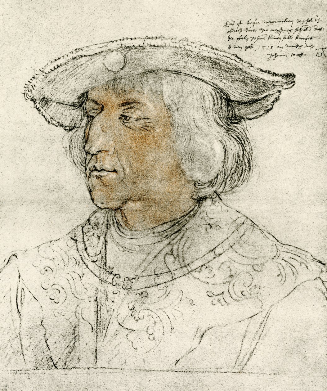 Keisari Maximilian I tekijältä Albrecht Dürer