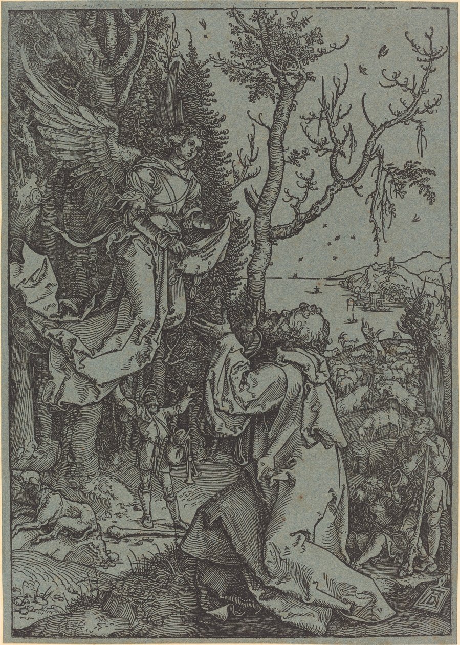 Joakim ja enkeli tekijältä Albrecht Dürer