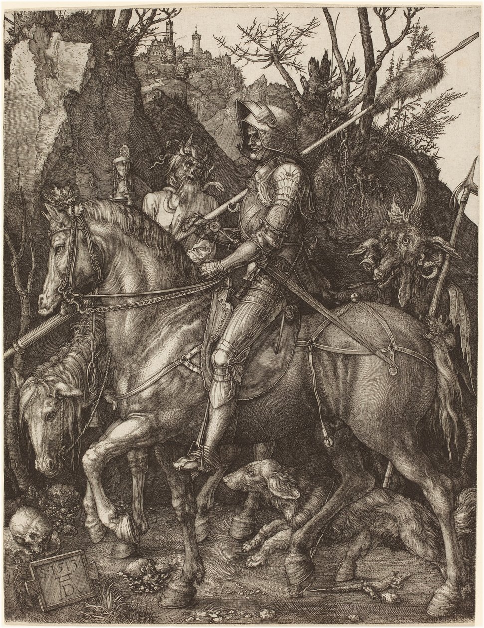 Ritari, Kuolema ja Paholainen tekijältä Albrecht Dürer