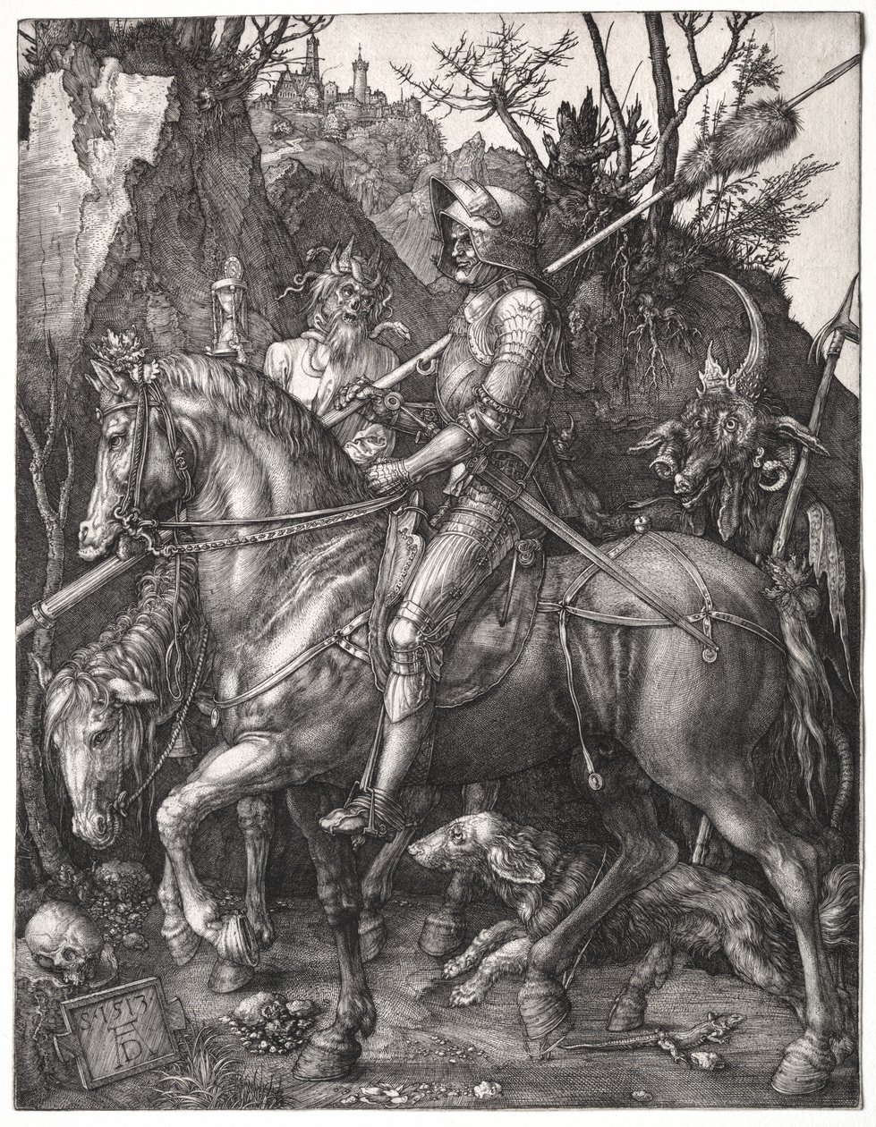 Ritari, Kuolema ja Paholainen tekijältä Albrecht Dürer