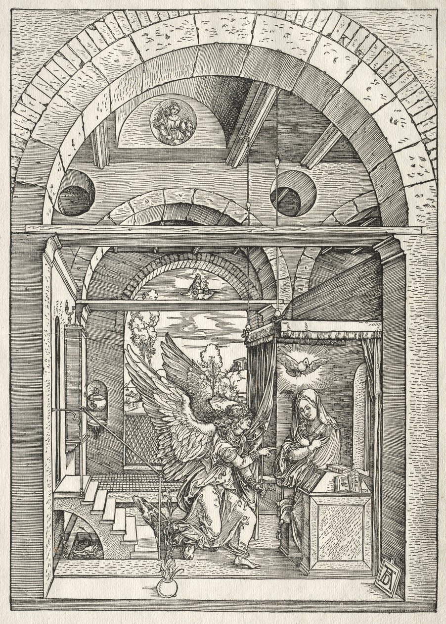 Neitsyen elämä: Ilmoitus tekijältä Albrecht Dürer