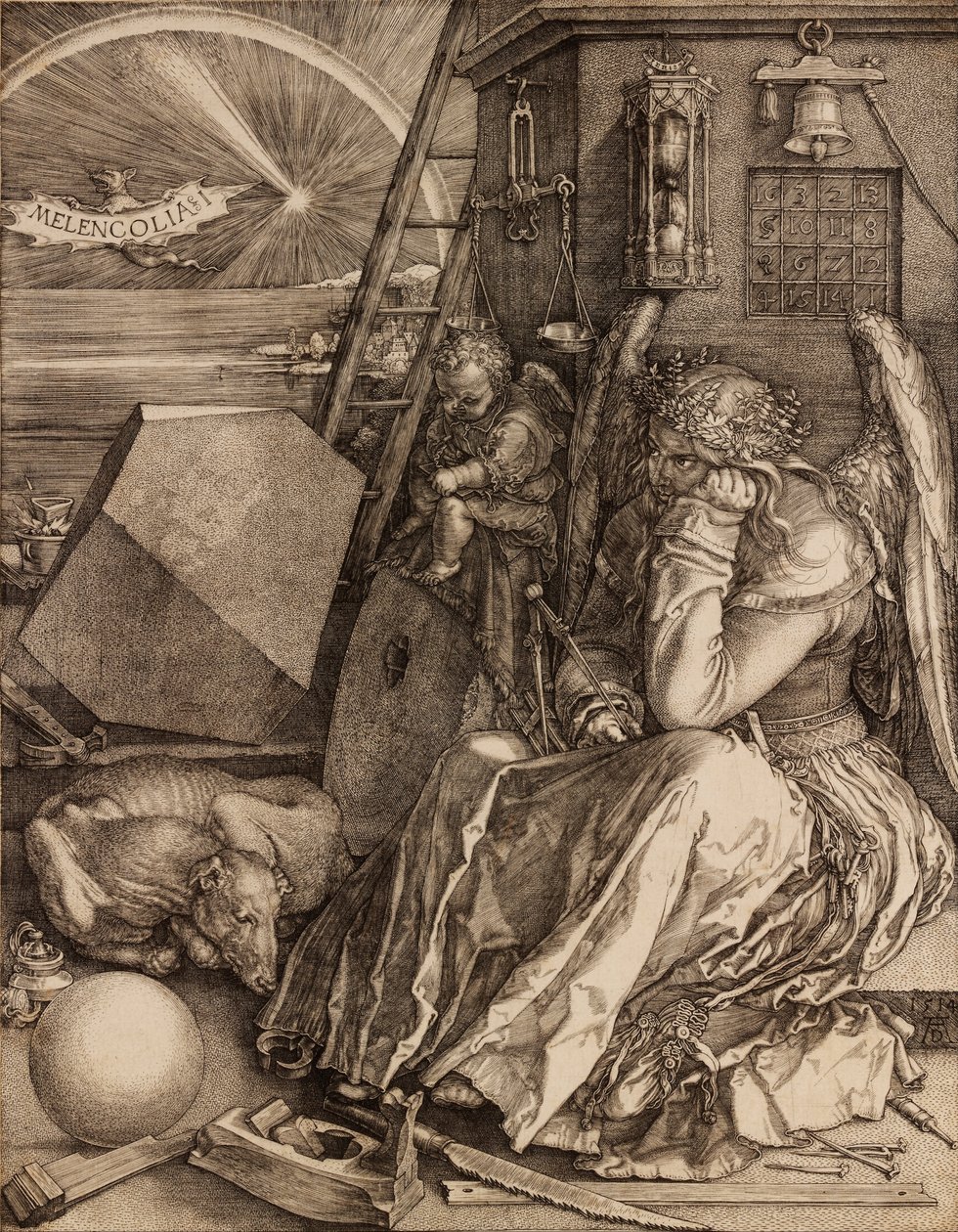 Melencolia I. tekijältä Albrecht Dürer