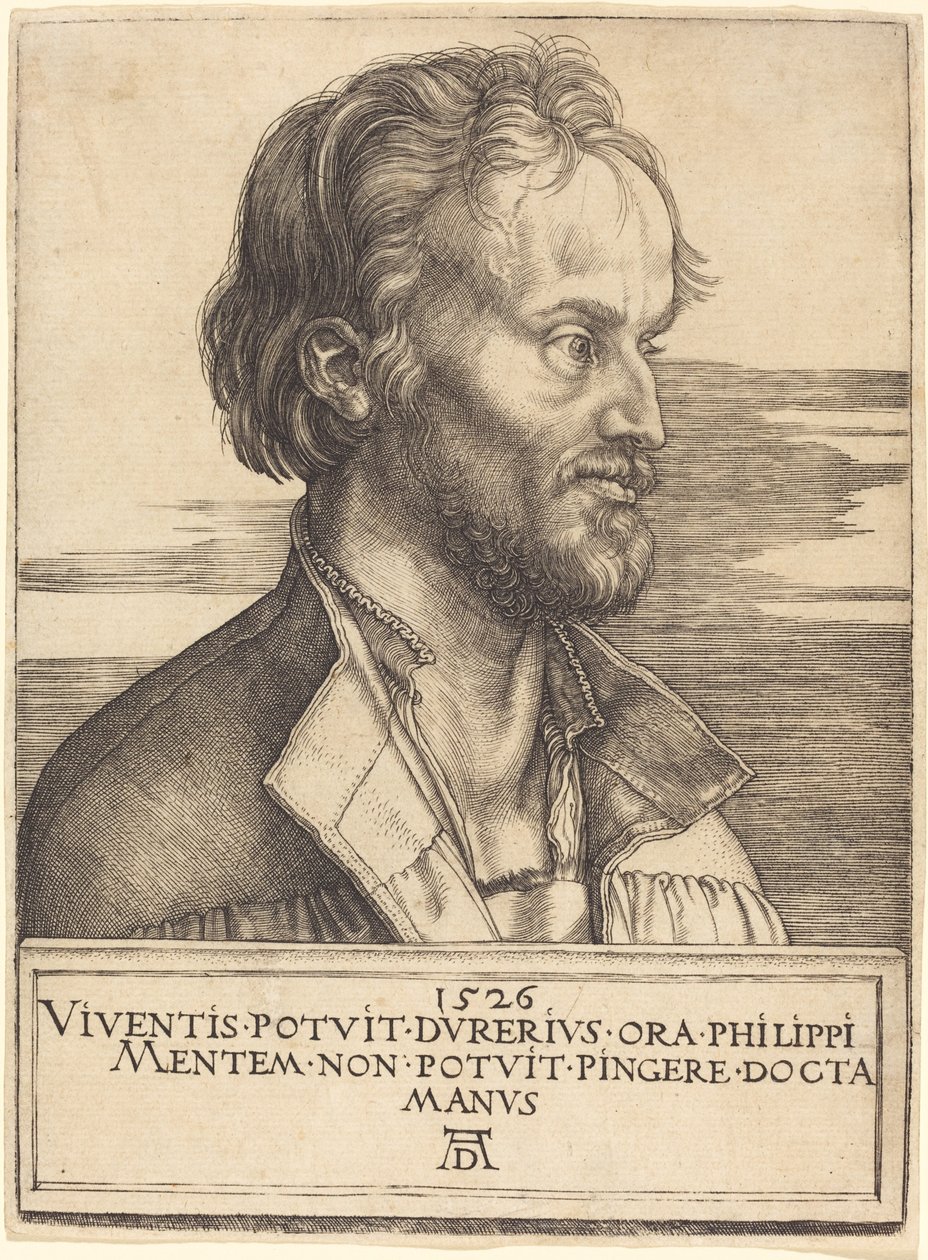 Philip Melanchthon tekijältä Albrecht Dürer