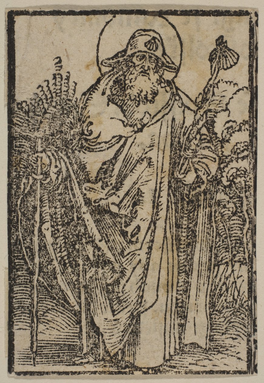 Saint James Major.n.d. tekijältä Albrecht Dürer
