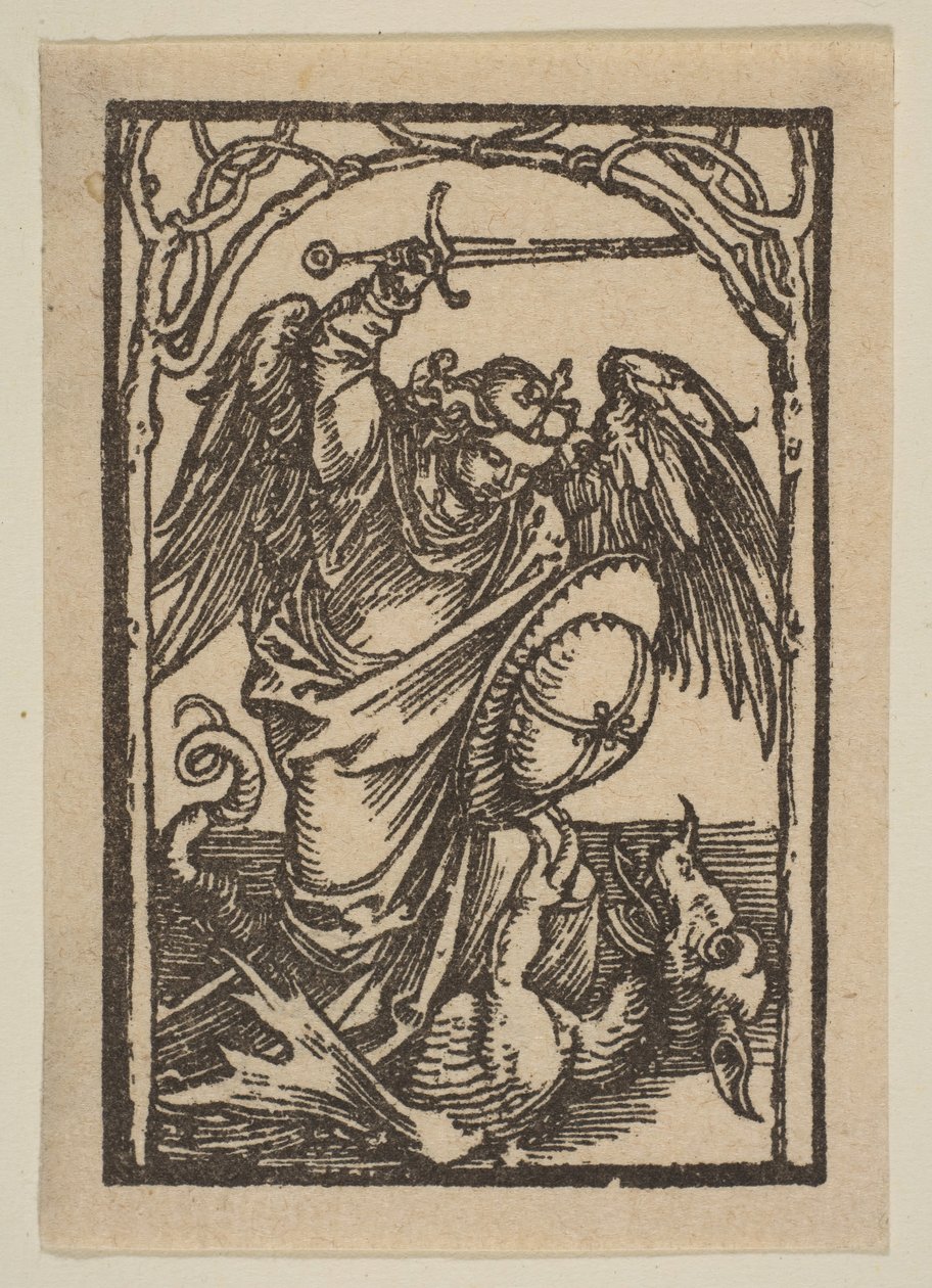 Saint Michael.n.d. tekijältä Albrecht Dürer