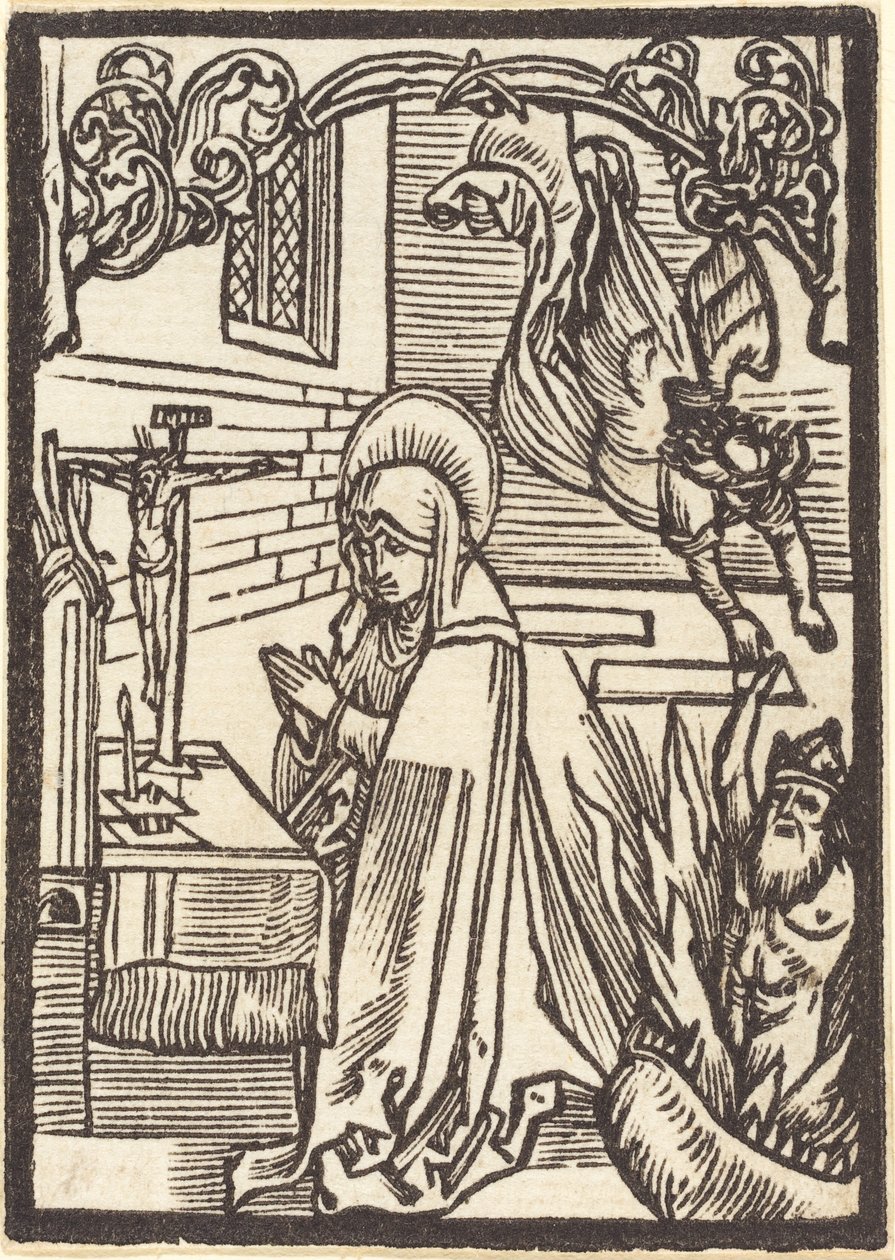 Pyhä Odilia tekijältä Albrecht Dürer