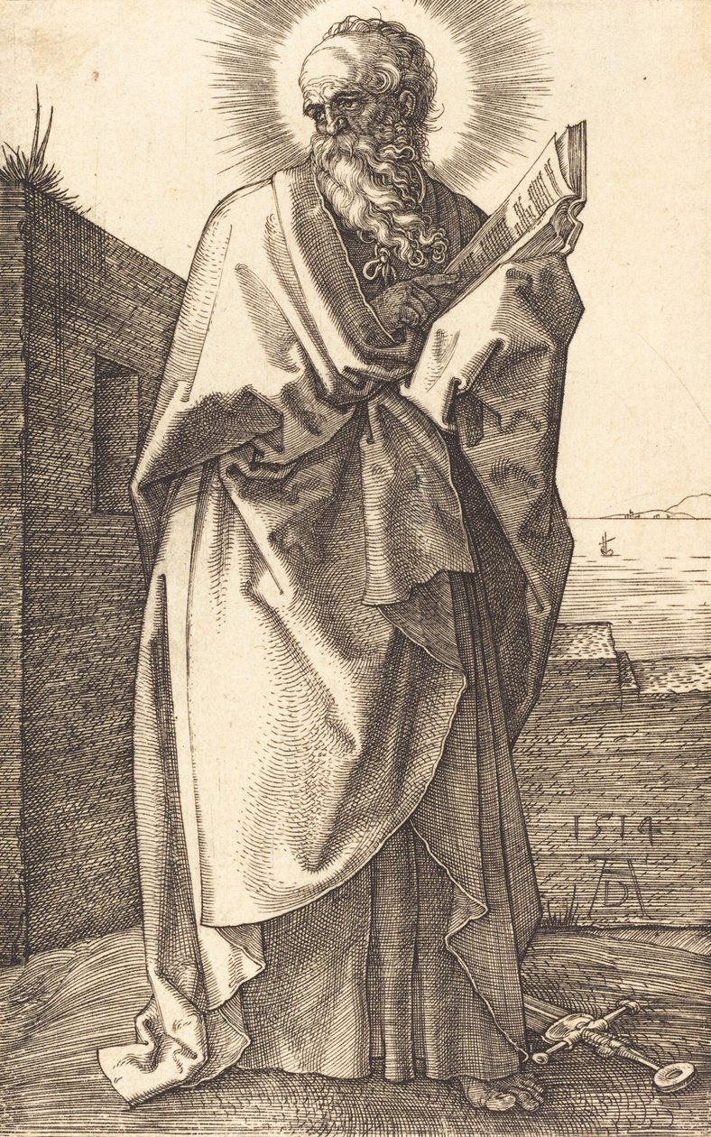 Pyhä Paavali, 1514. tekijältä Albrecht Dürer