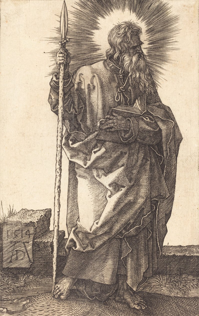 Pyhä Tuomas, 1514. tekijältä Albrecht Dürer
