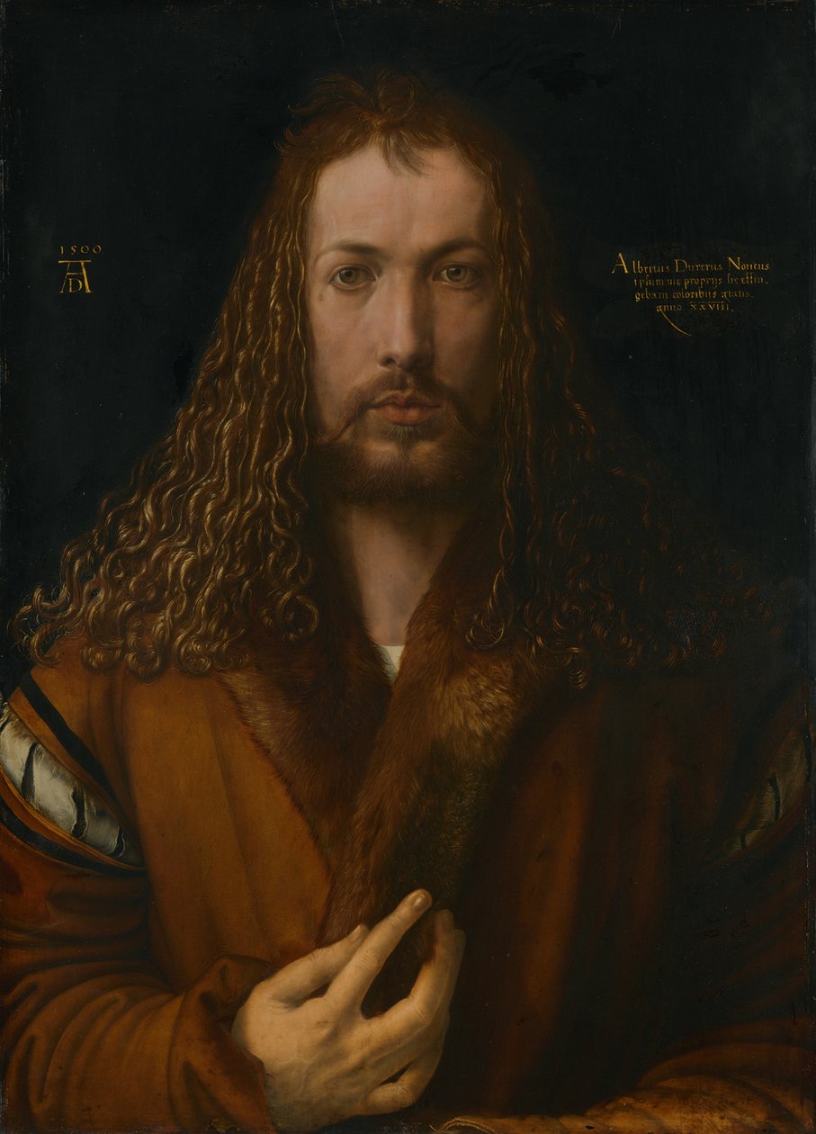 Omakuva turkishameessa, 1500. tekijältä Albrecht Dürer