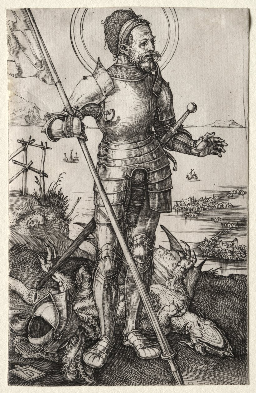 St. George jalkaisin tekijältä Albrecht Dürer