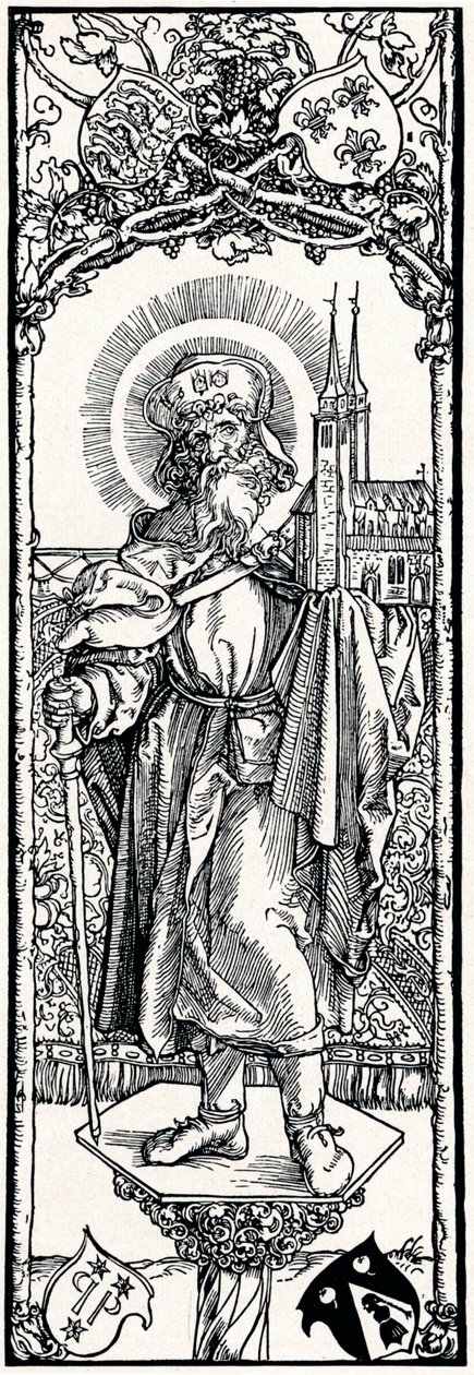 Pyhä Sebaldus pääkaupungissa, 1906 tekijältä Albrecht Dürer