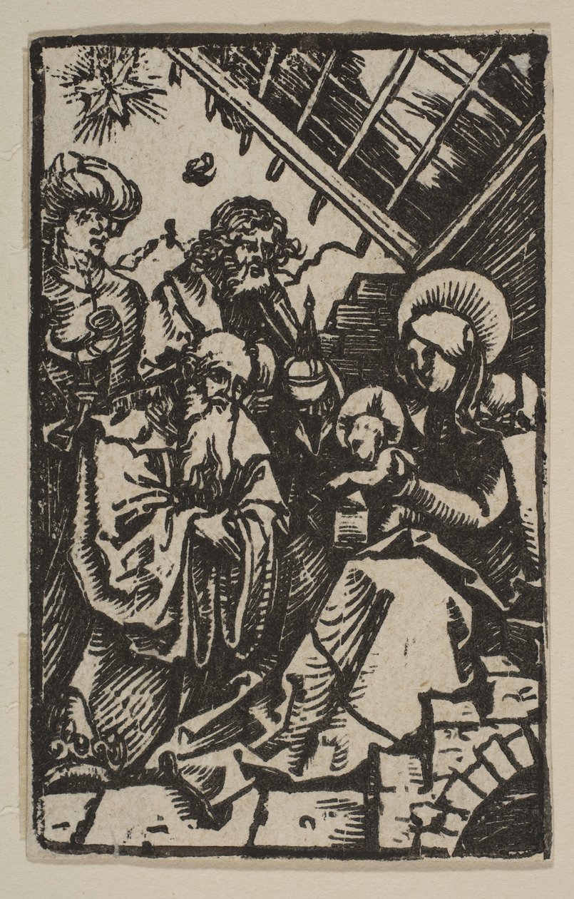 The Adoration of the Kings.n.d. tekijältä Albrecht Dürer