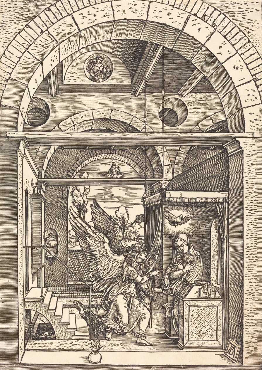 Ilmestys, n. 15021504. tekijältä Albrecht Dürer