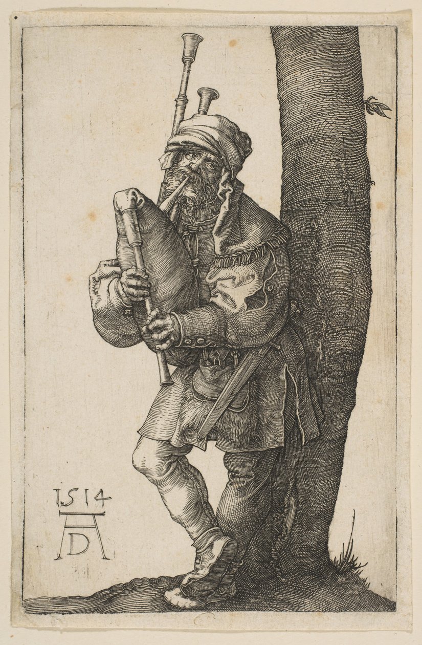 Säkkisäkki, 1514. tekijältä Albrecht Dürer