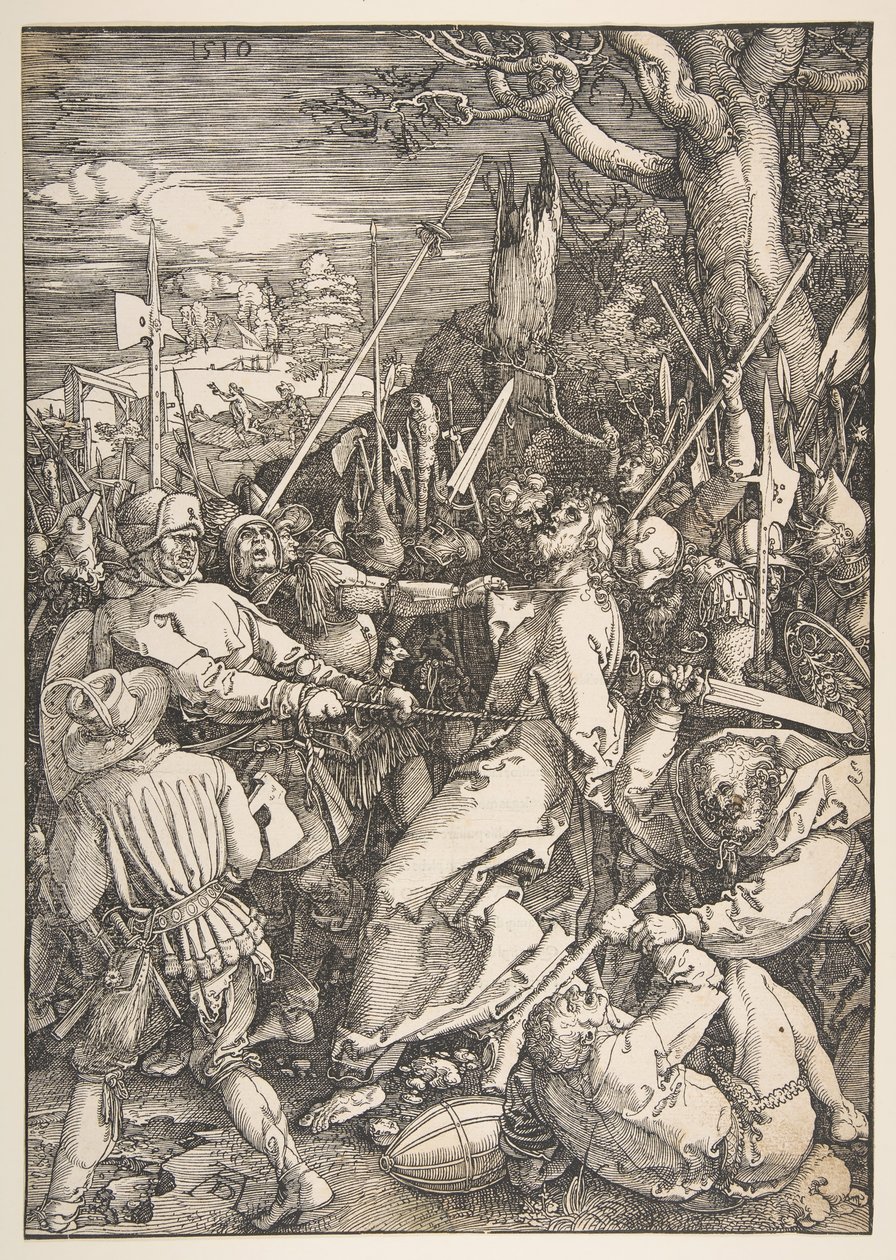 Kristuksen pettäminen.n.d. tekijältä Albrecht Dürer