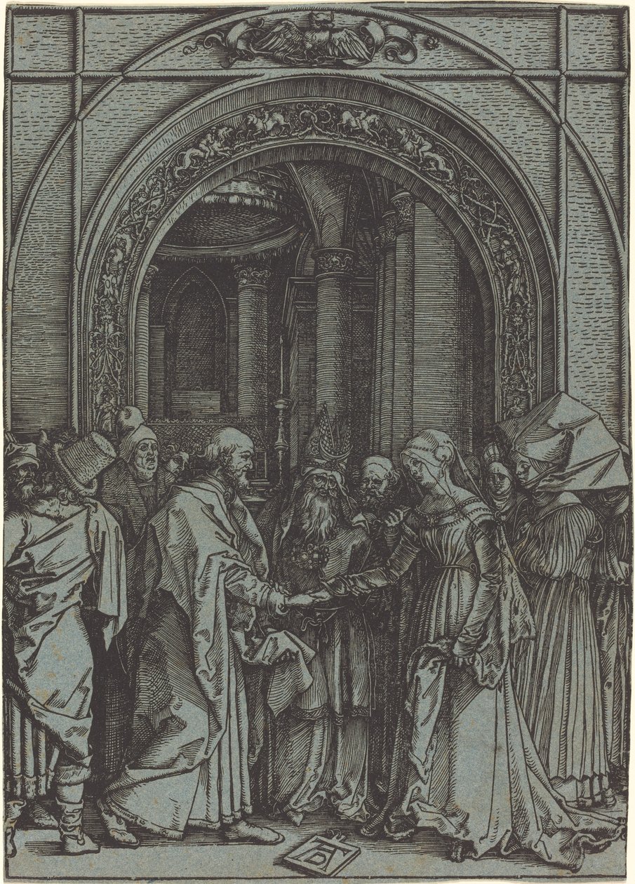Neitsyen kihlaus tekijältä Albrecht Dürer