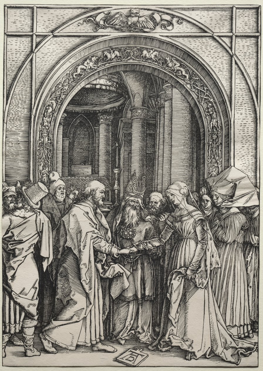 Neitsyen kihlaus tekijältä Albrecht Dürer