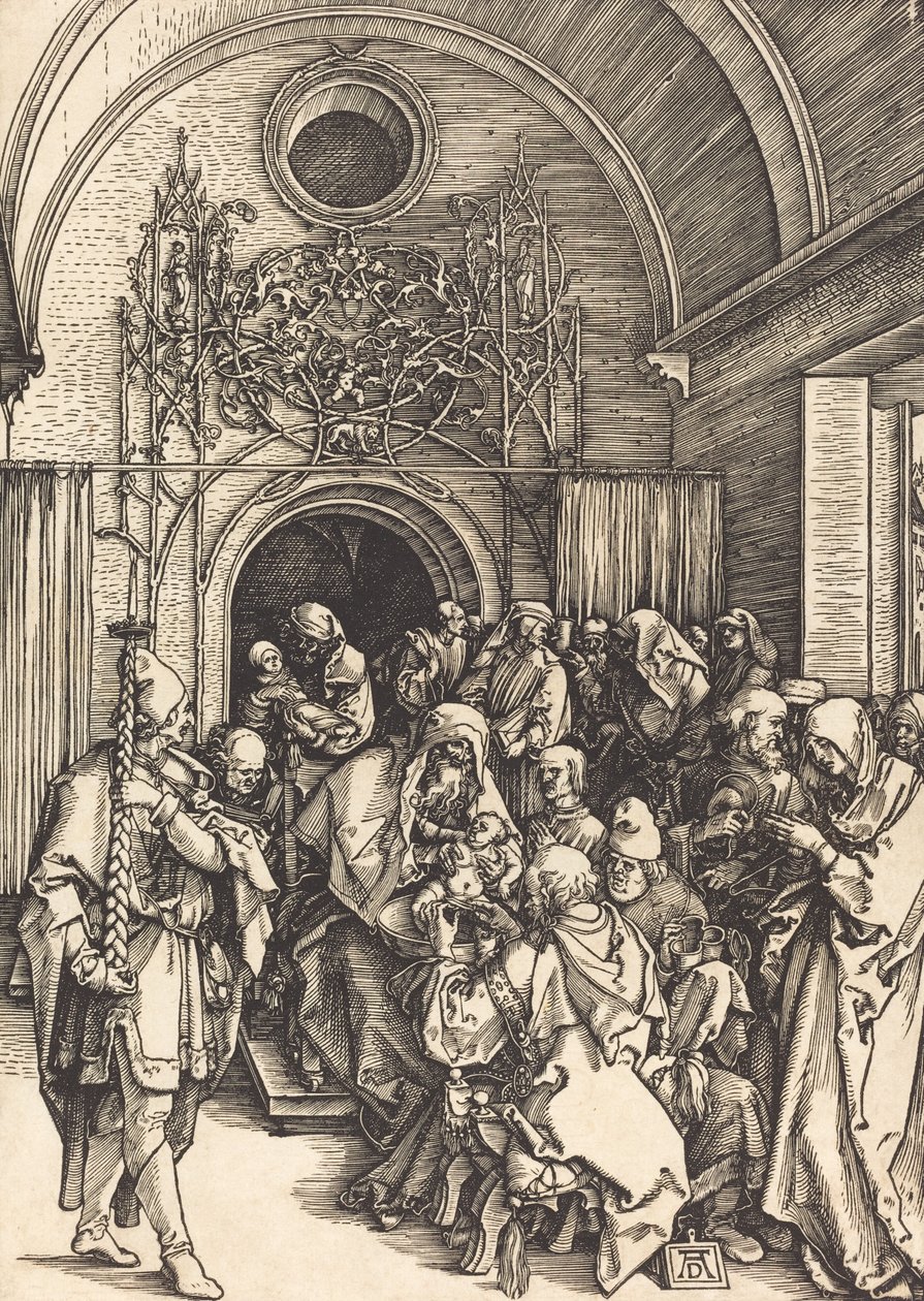 Ympärileikkaus, c. 15041505. tekijältä Albrecht Dürer
