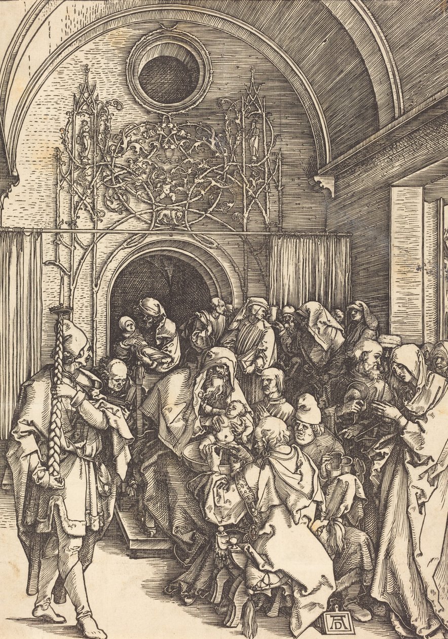 Ympärileikkaus, c. 15041505. tekijältä Albrecht Dürer
