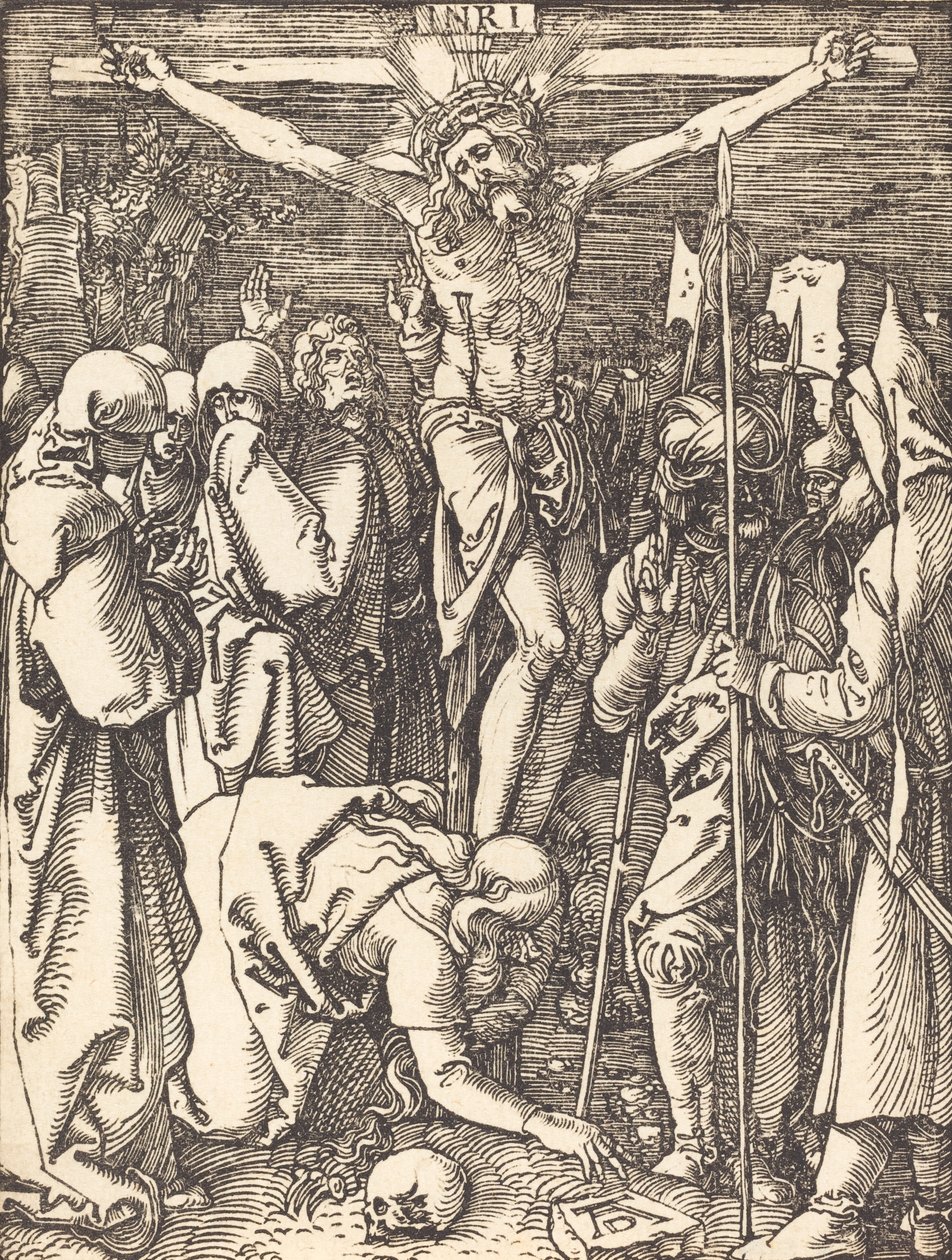 Ristiinnaulitseminen, luultavasti n. 15091510. tekijältä Albrecht Dürer