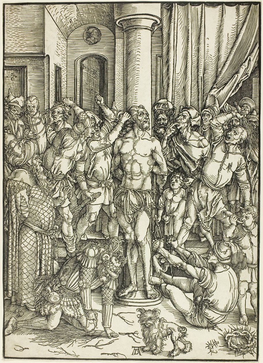 The Flagellation, The Large Passion tekijältä Albrecht Dürer