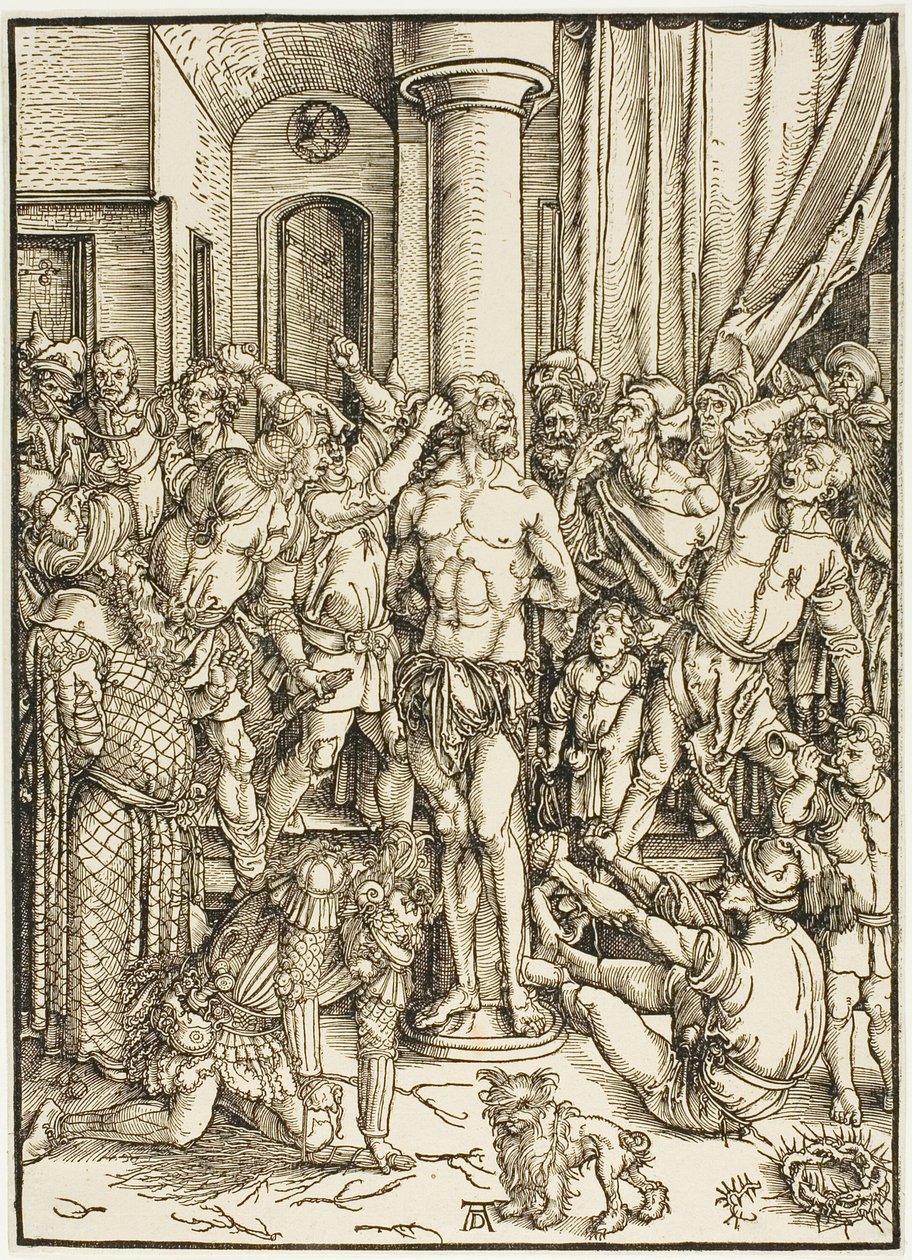 The Flagellation, The Large Passion tekijältä Albrecht Dürer