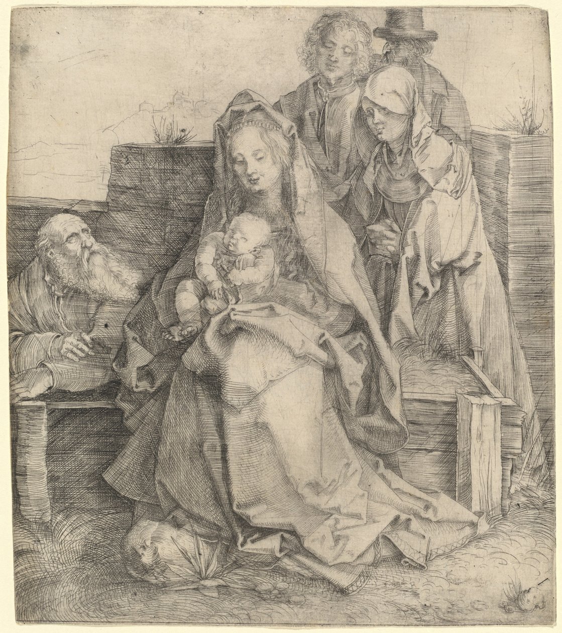 Pyhä perhe tekijältä Albrecht Dürer