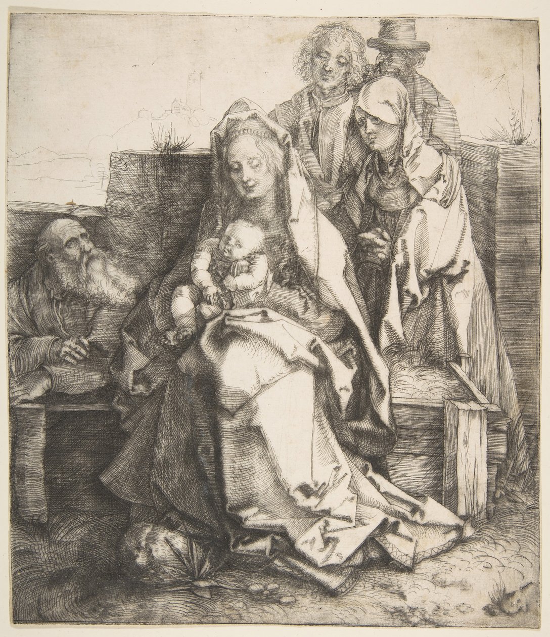 Pyhä perhe, 1512-13. tekijältä Albrecht Dürer