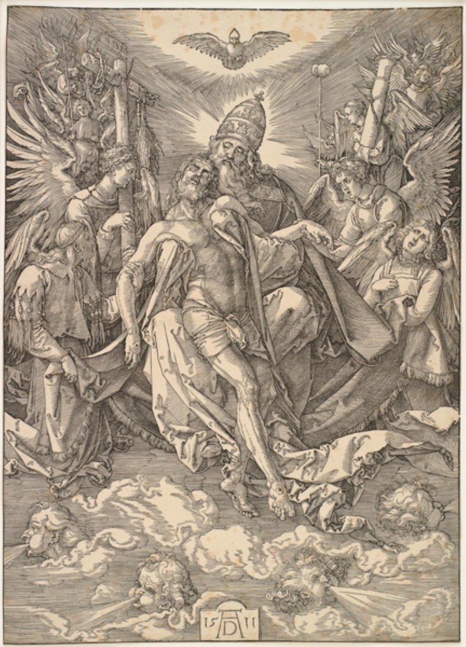 Pyhä kolminaisuus tekijältä Albrecht Dürer