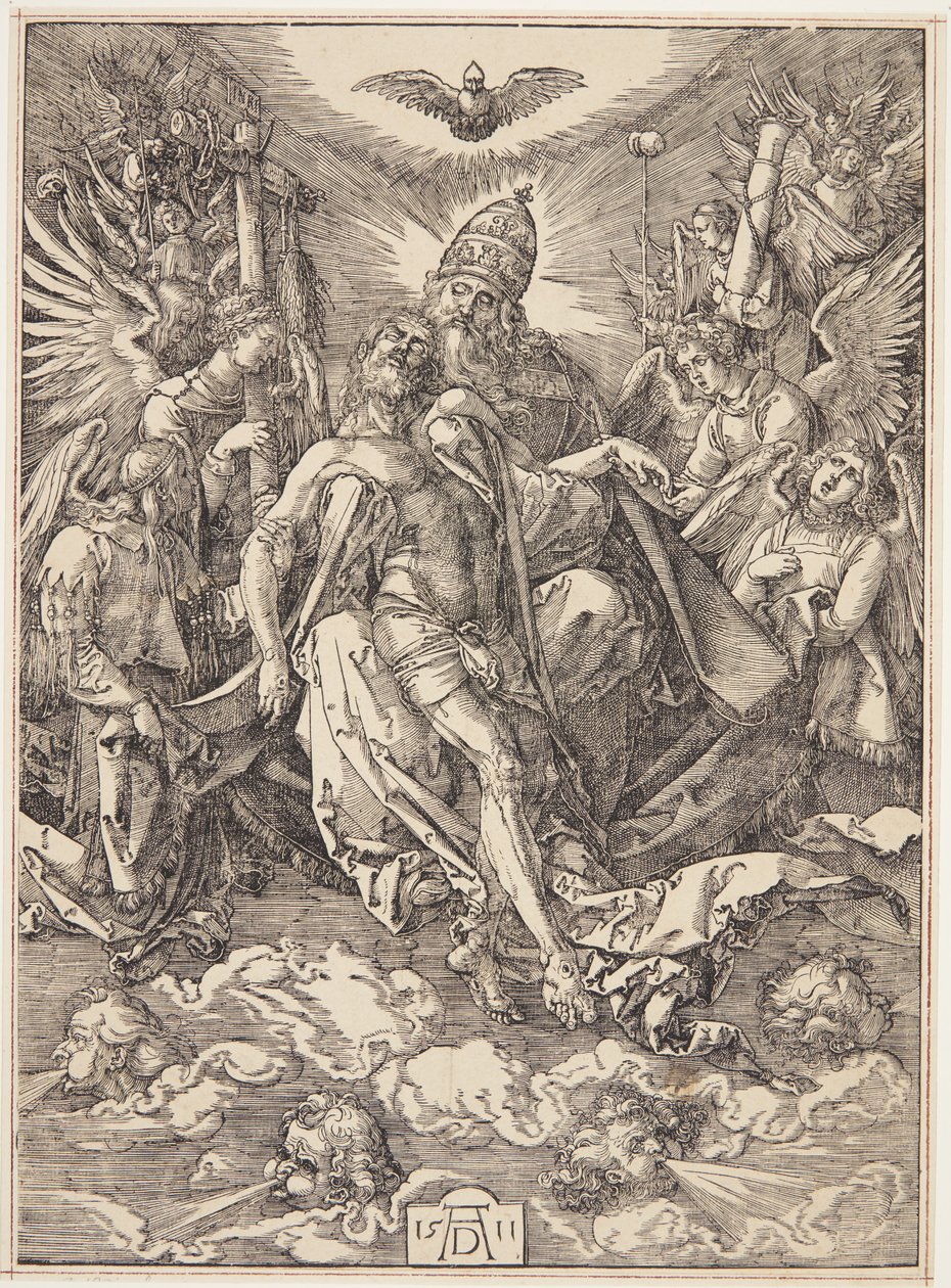 Pyhä kolminaisuus tekijältä Albrecht Dürer