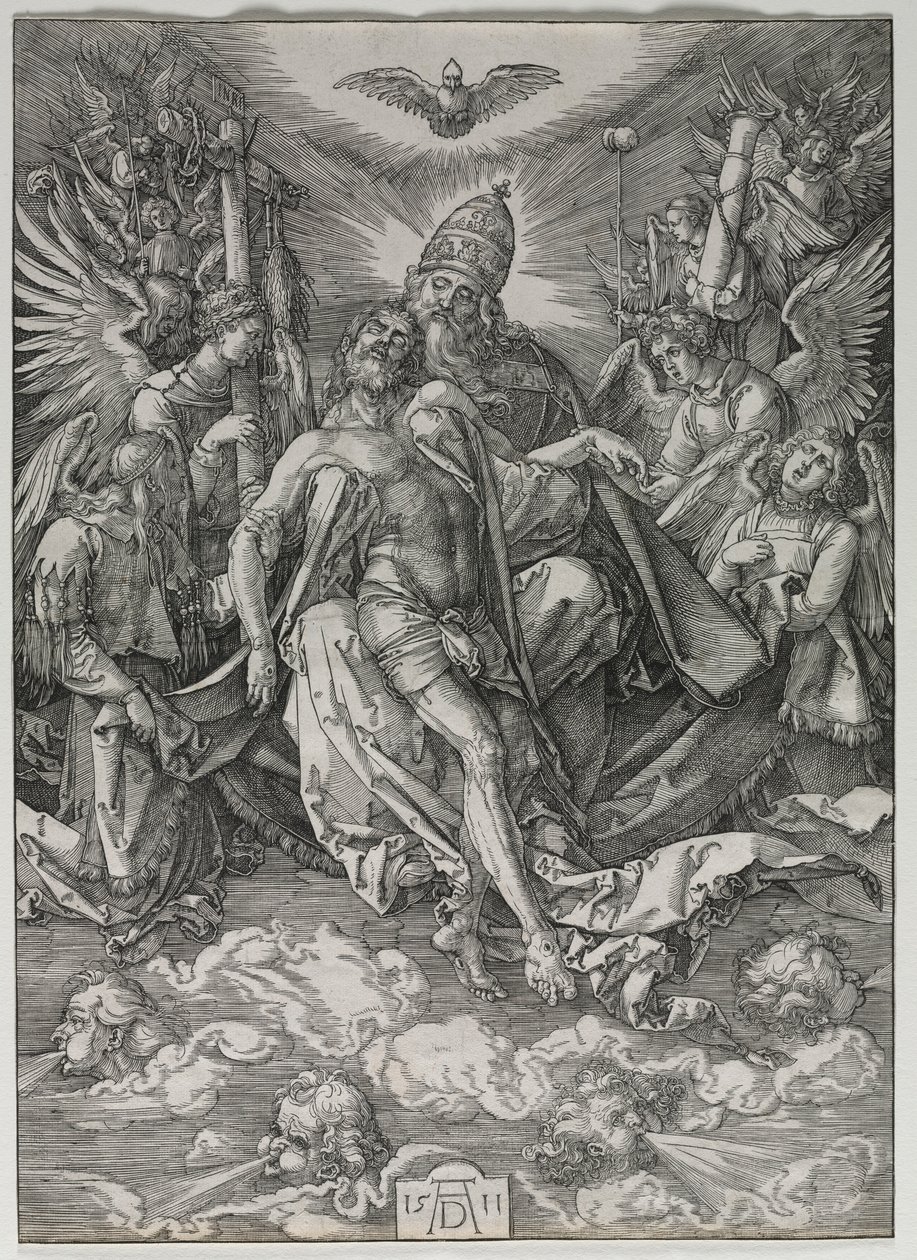 Pyhä kolminaisuus, 1511. tekijältä Albrecht Dürer