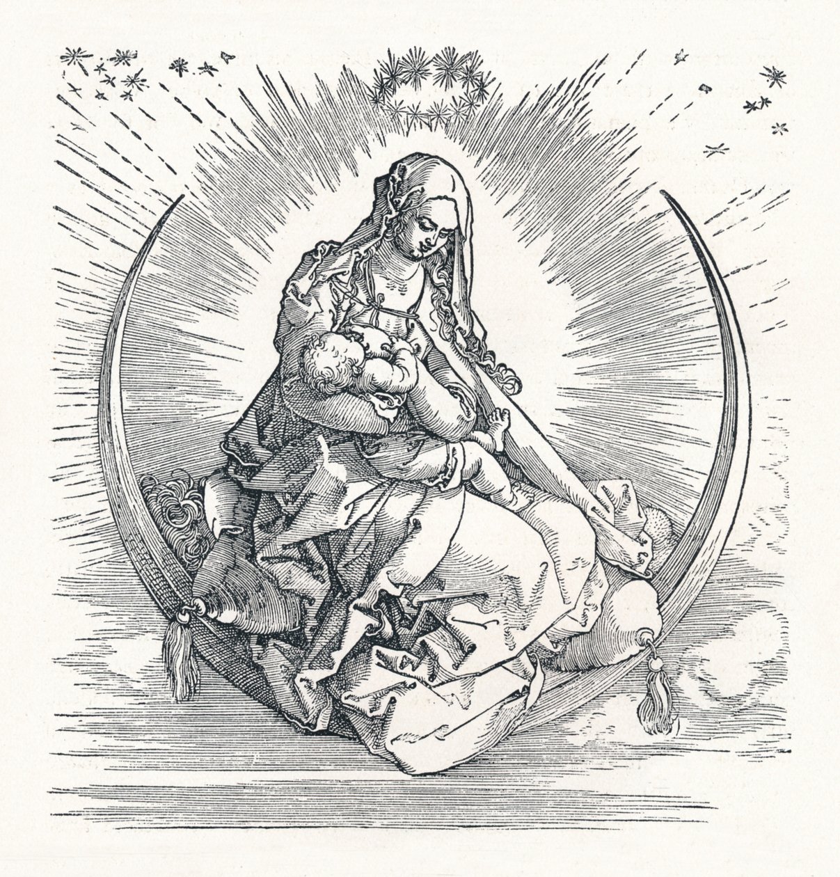Neitsyen elämä, 1511, 1906 tekijältä Albrecht Dürer