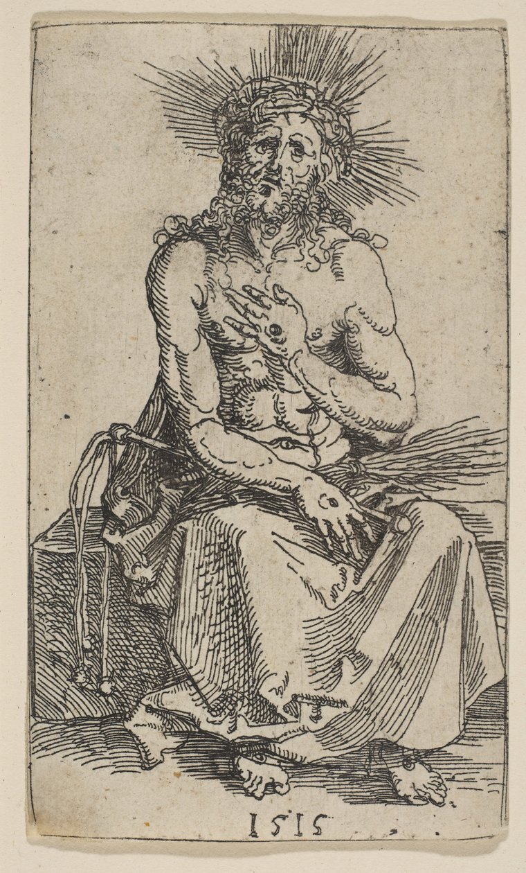 Surujen mies, 1515. tekijältä Albrecht Dürer