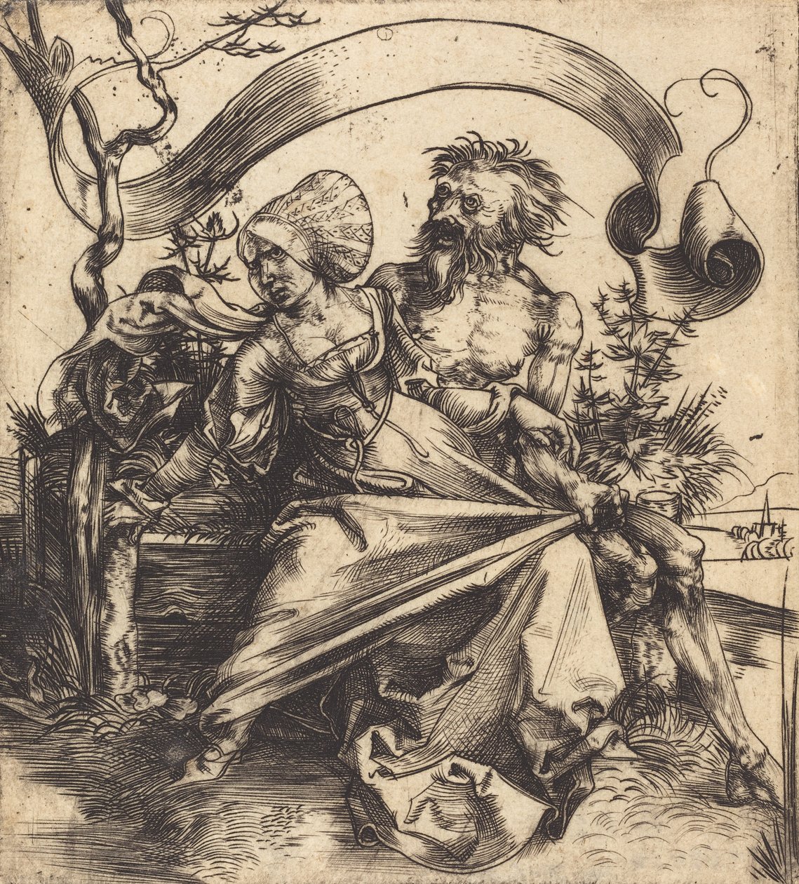 Ravisher, c. 1495. tekijältä Albrecht Dürer