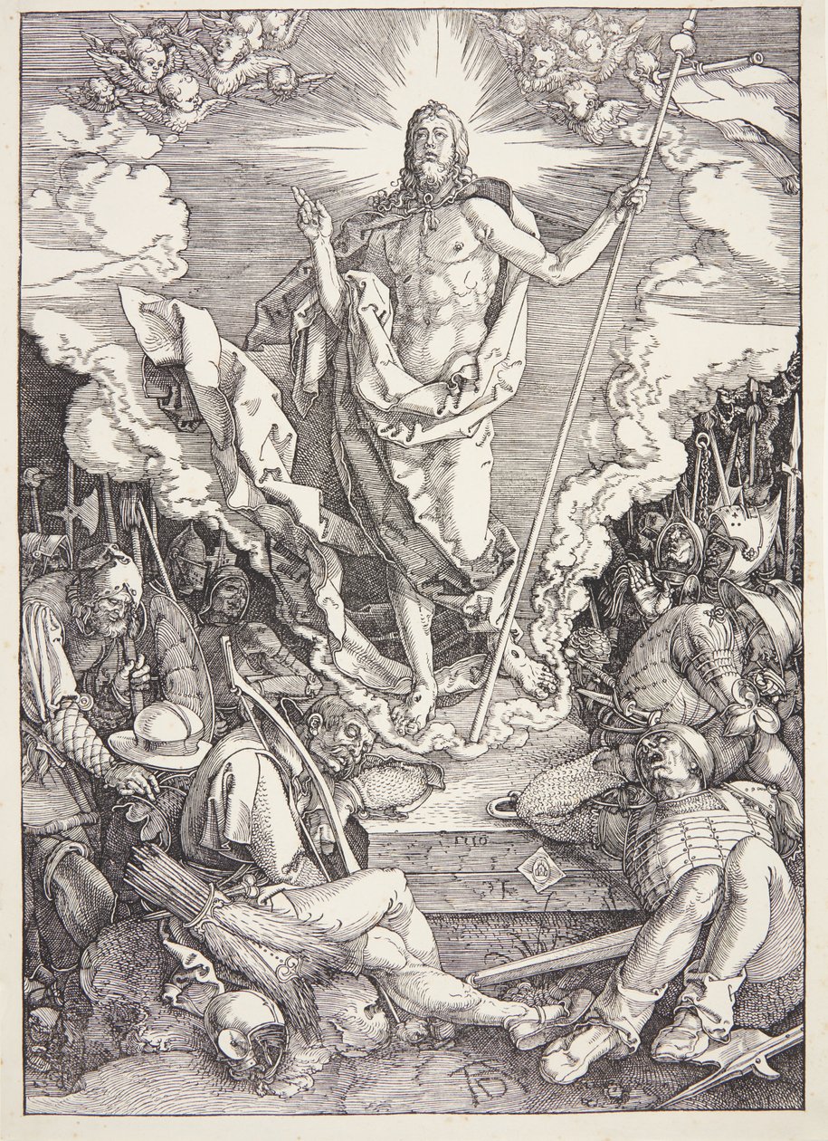 Ylösnousemus tekijältä Albrecht Dürer