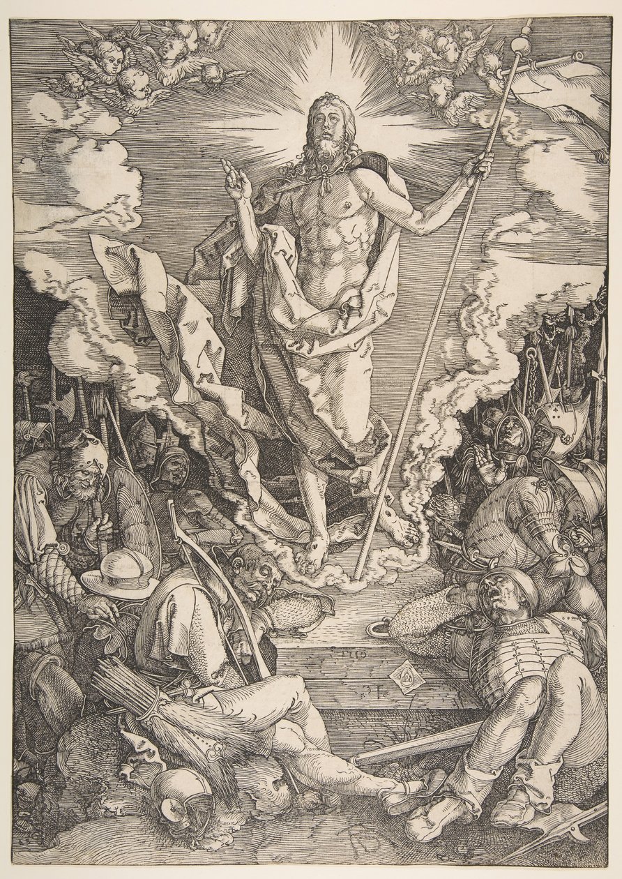 The Resurrection.n.d. tekijältä Albrecht Dürer