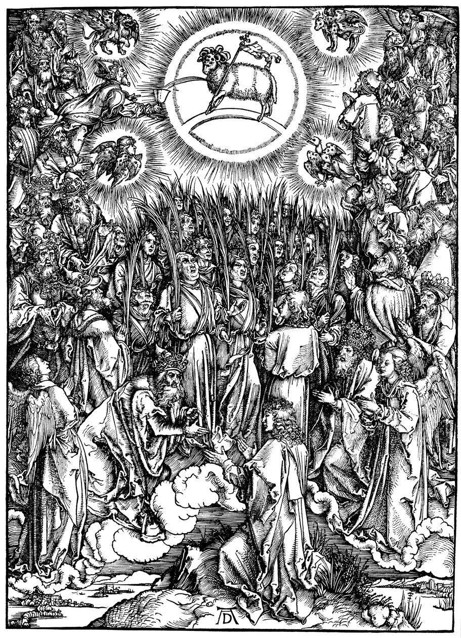 The Revelation of St John Apocalypse, c1498 tekijältä Albrecht Dürer