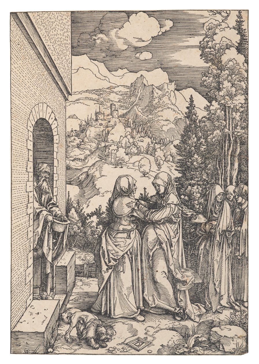 Vierailu, 1503. tekijältä Albrecht Dürer