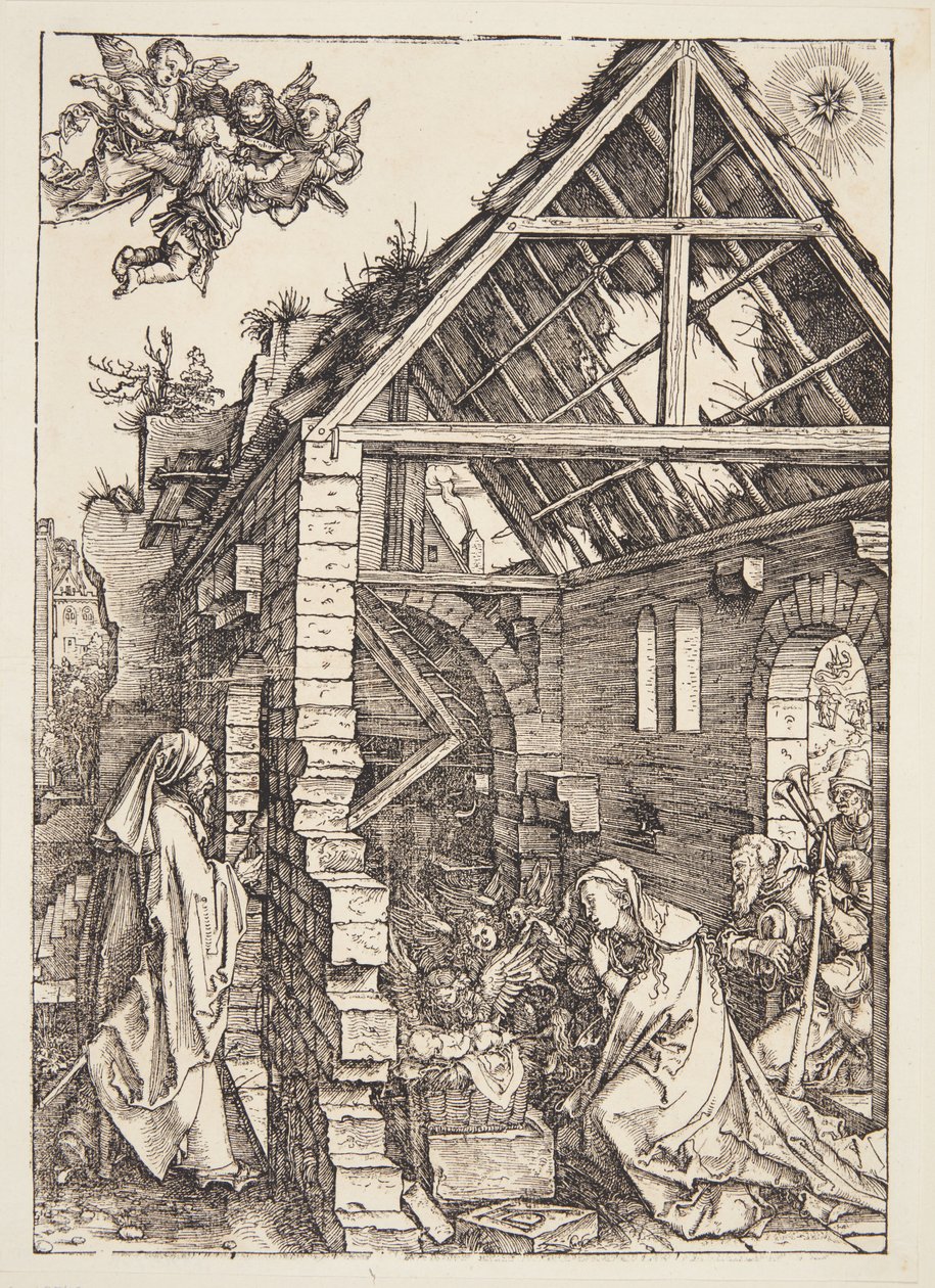 Paimenten ihailu tekijältä Albrecht Dürer