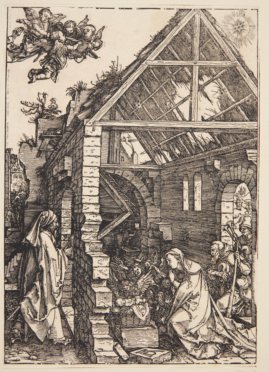 Paimenten ihailu tekijältä Albrecht Dürer