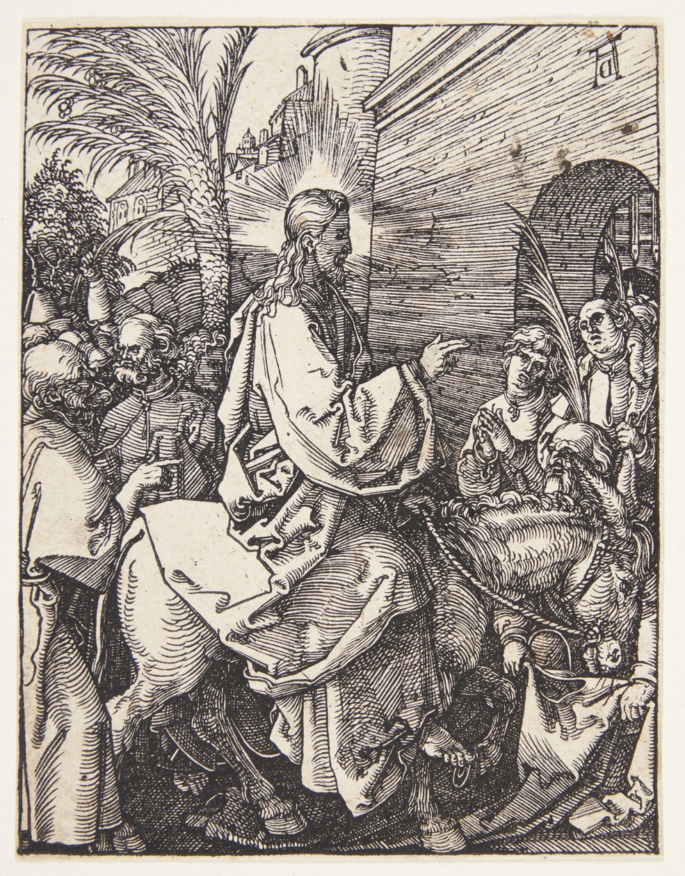 Pääsy Jerusalemiin tekijältä Albrecht Dürer