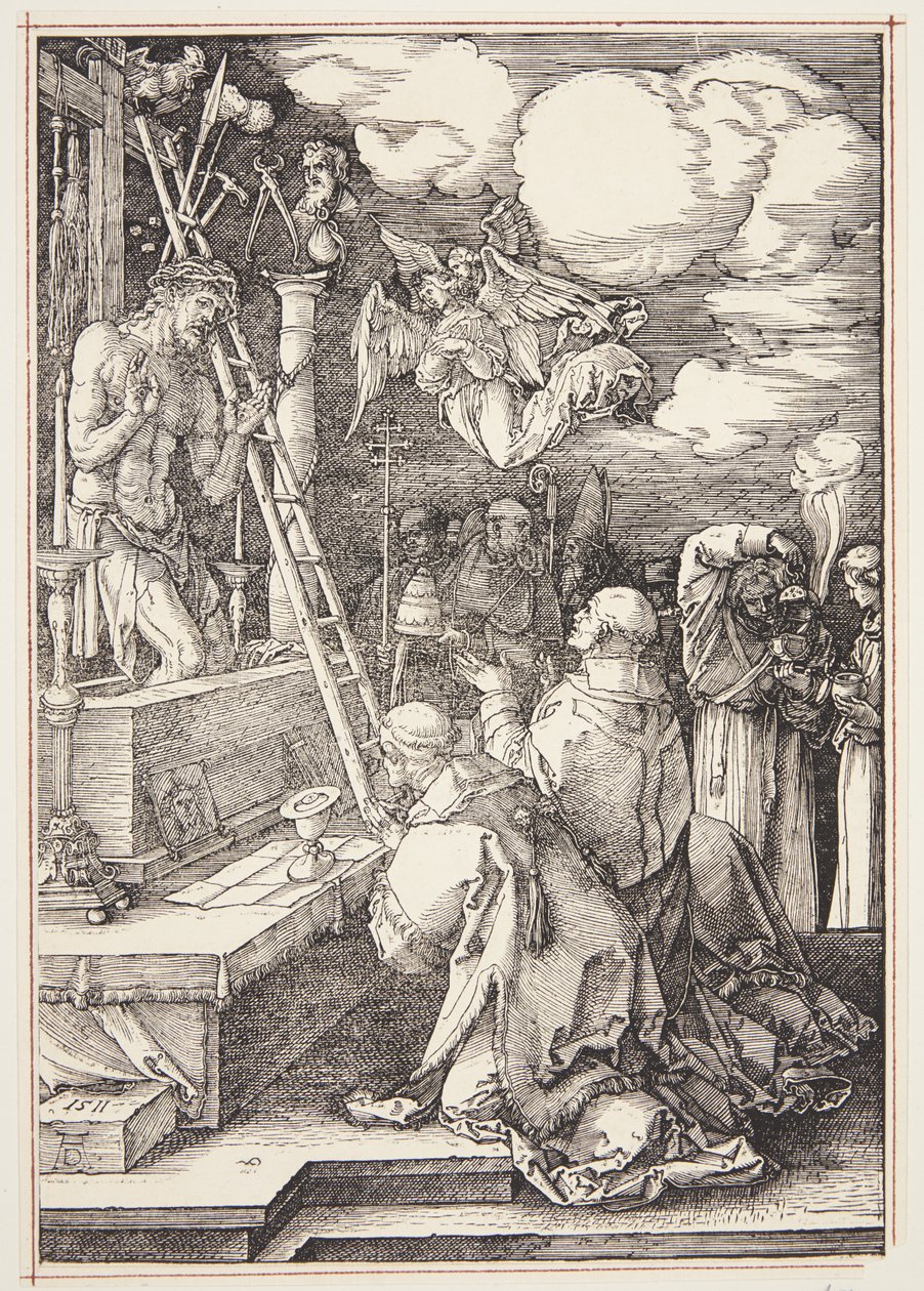 St. Gregoryn messu tekijältä Albrecht Dürer