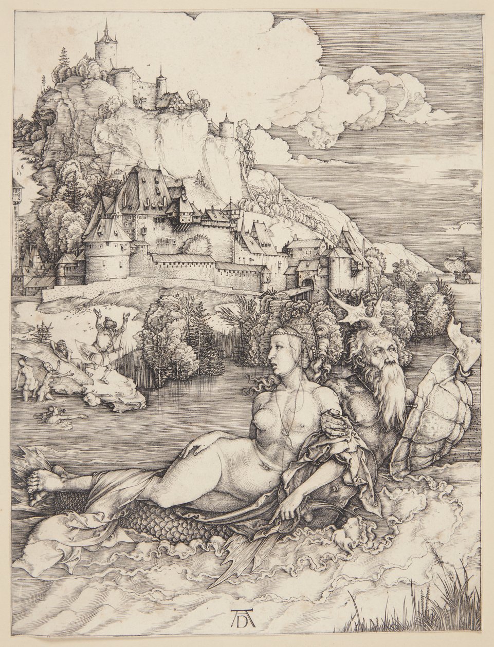 Merihirviö tekijältä Albrecht Dürer