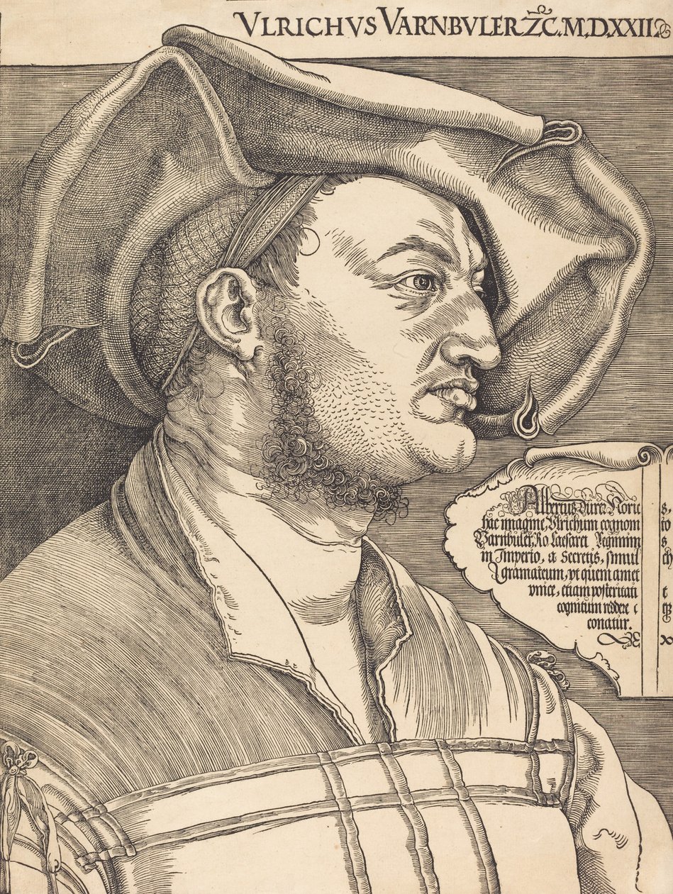 Ulrich Varnbuler, 1522. tekijältä Albrecht Dürer