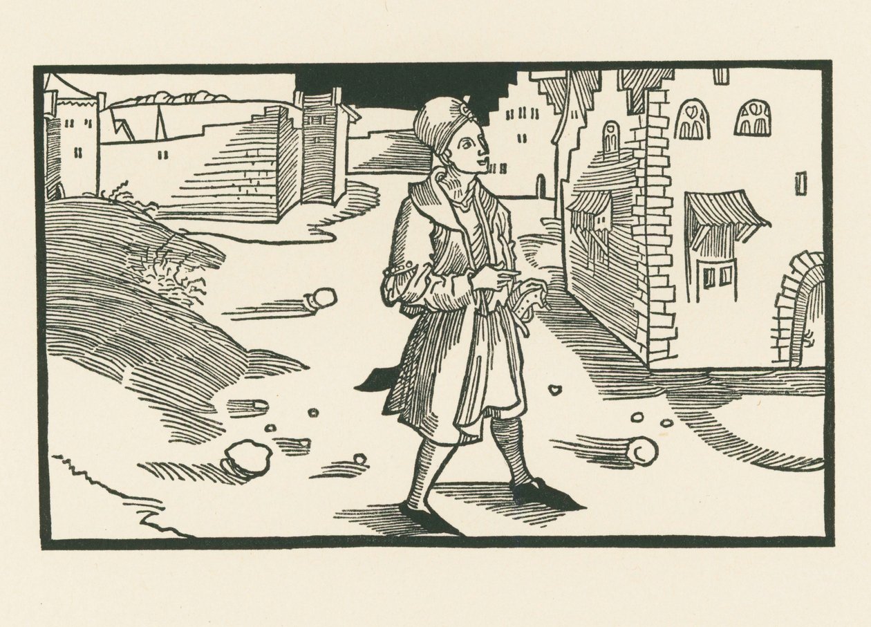 Antipho, noin 1492-93 (puupiirros). tekijältä Albrecht Dürer or Duerer