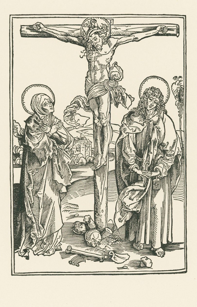 Ristiinnaulitseminen tekijältä Albrecht Dürer or Duerer