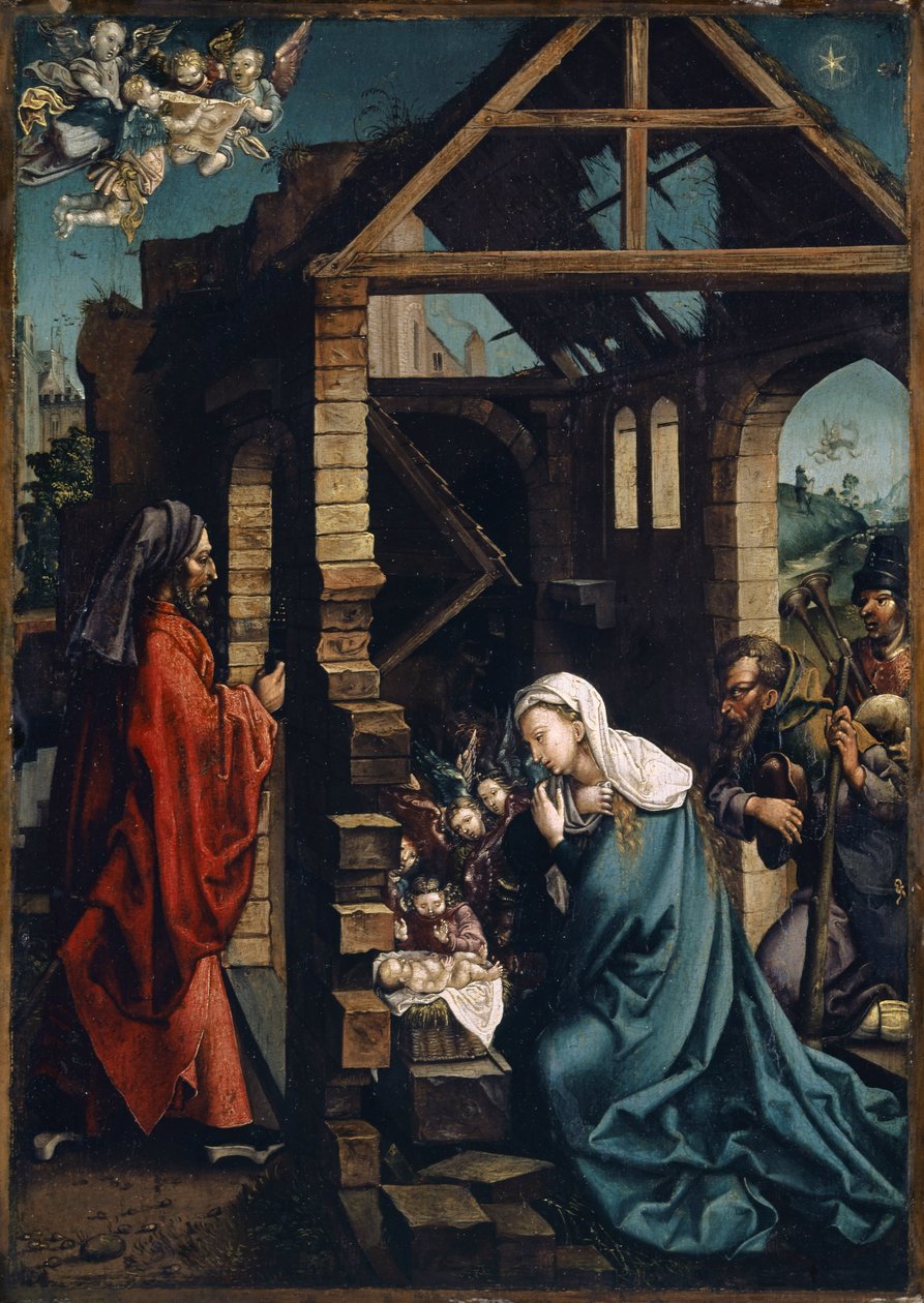 Kristuksen syntymä tekijältä Albrecht Dürer
