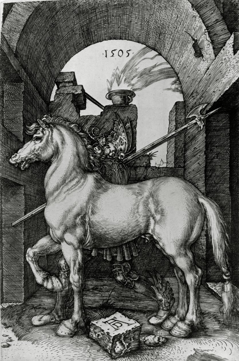 Pieni Hevonen tekijältä Albrecht Dürer