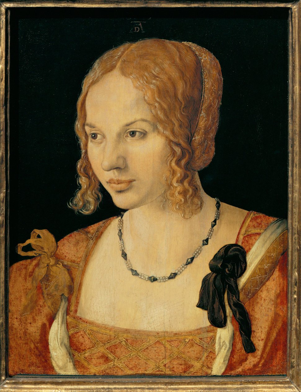 Venetsialainen nainen tekijältä Albrecht Dürer or Duerer
